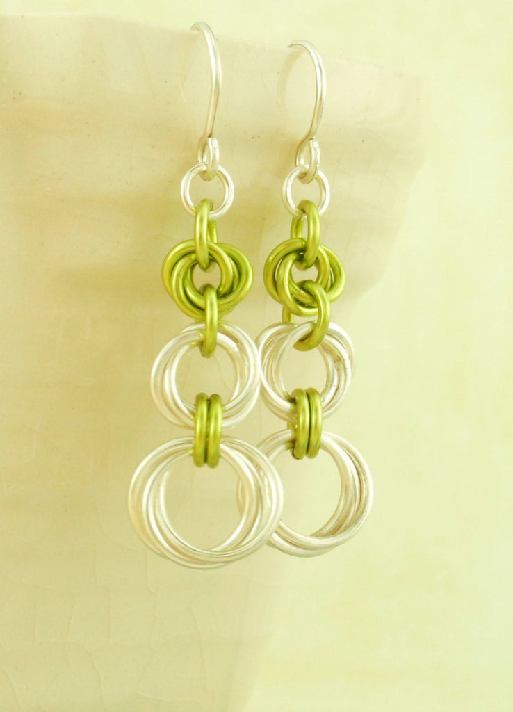 Stacking Mobius Earrings PDF - Basic Instructions - Expert Tutorial