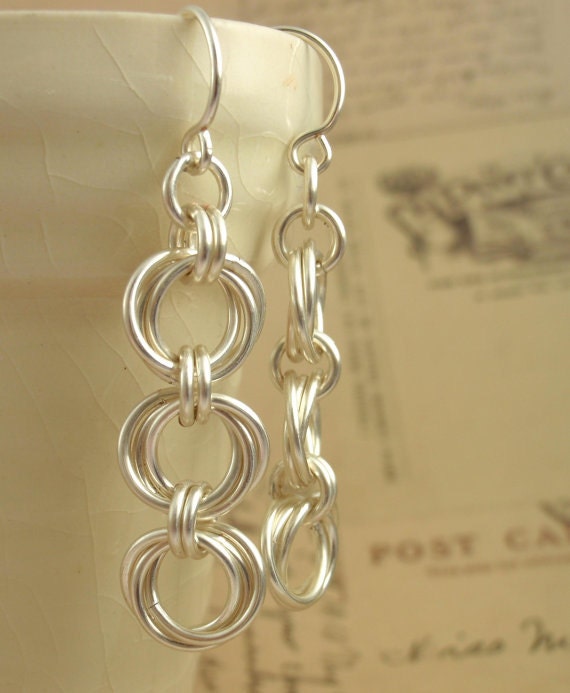 Linked Loops Deluxe Earrings PDF Tutorial - Basic Instructions