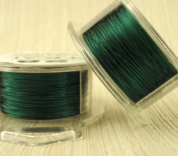Teal Green Economical Wire - Enameled Coated Copper - 100% Guarantee - YOU Pick the Gauge 18 - 20 - 22 - 24 - 26 - 28