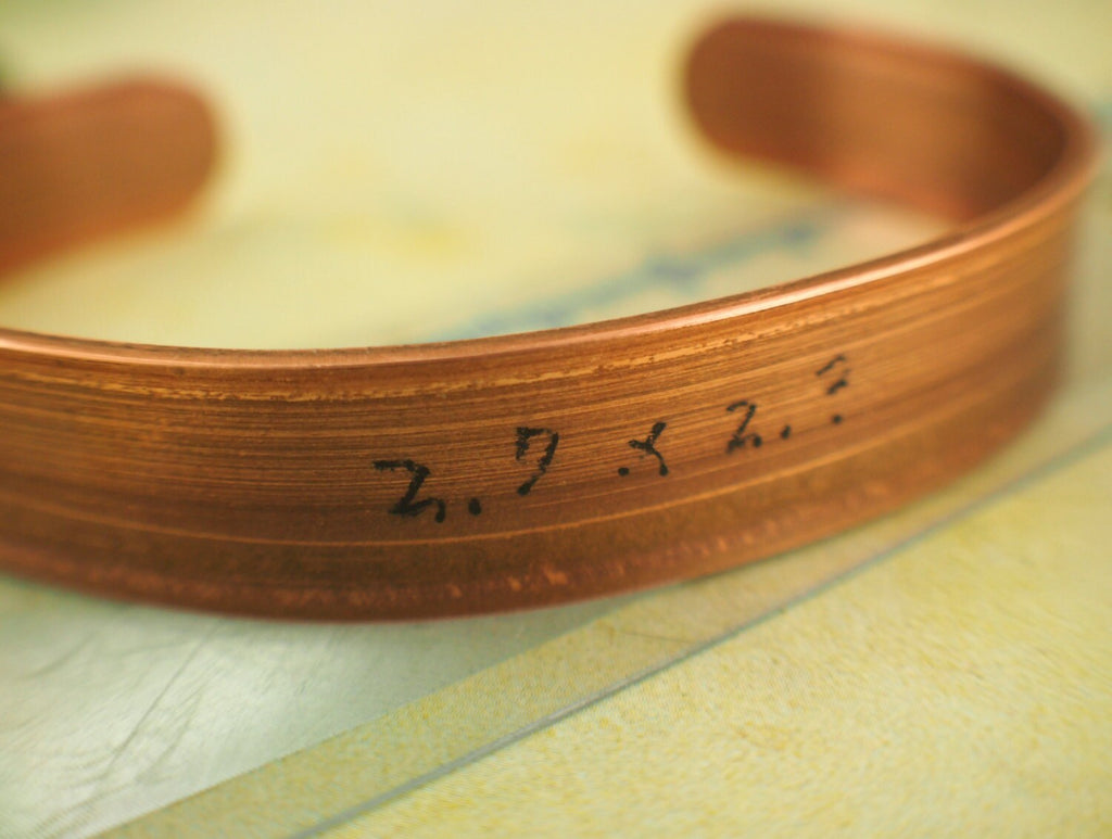 Flat Solid, Raw Copper Strip Bracelet and Ring Stock - 14 gauge in 1/2, 5/8, 1, 2, 4 inch Widths - 100% Guarantee