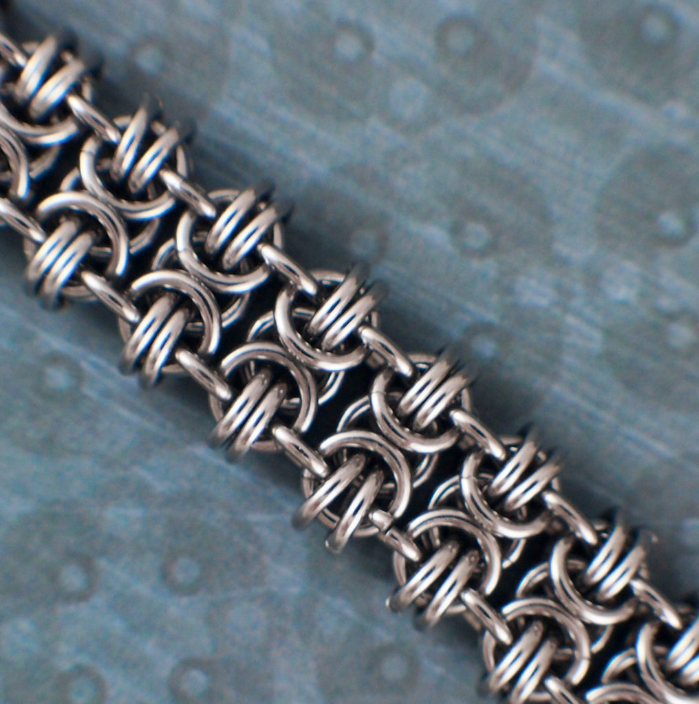 Chainmaille PDF - Advanced Byzantine Gridlock Tutorial