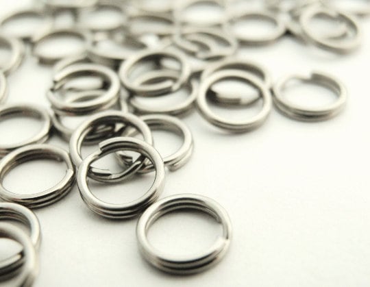 10mm, 15ga Stainless Steel Jump Rings