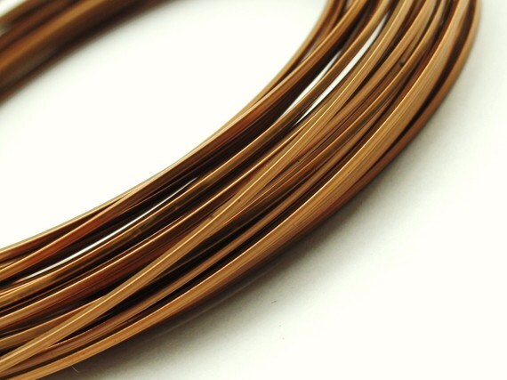 Square Wire Non Tarnish 18 and 21 gauge - Copper, Vintage Bronze, Gold, Silver, Titanium, Antique Copper, Black, Rose Gold - 100% Guarantee