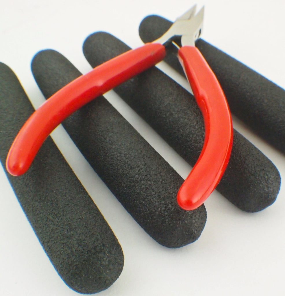 4 Deluxe Cushioned Plier Grips In 6 Sizes - Replacement or Improvement - These are the Best - Free Jump Rings Included - 100% Guarantee