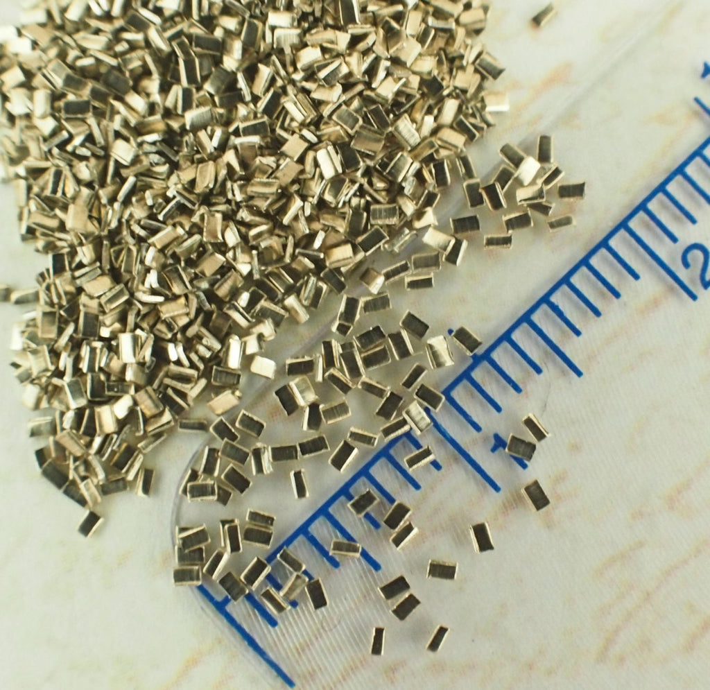Solder Chips for Soldering Sterling Silver, Silver Filled and Nickel Silver - 1/8 ounce - Easy, Medium or Hard