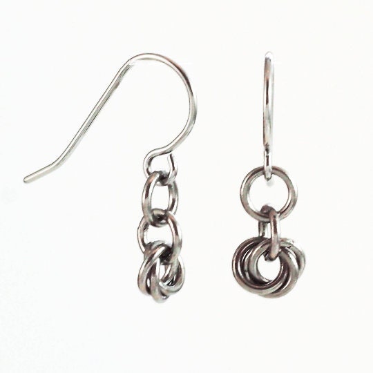 100 Custom Handmade Niobium Jump Rings - in Metallic Mix in Your Choice of Gauge and Diameter