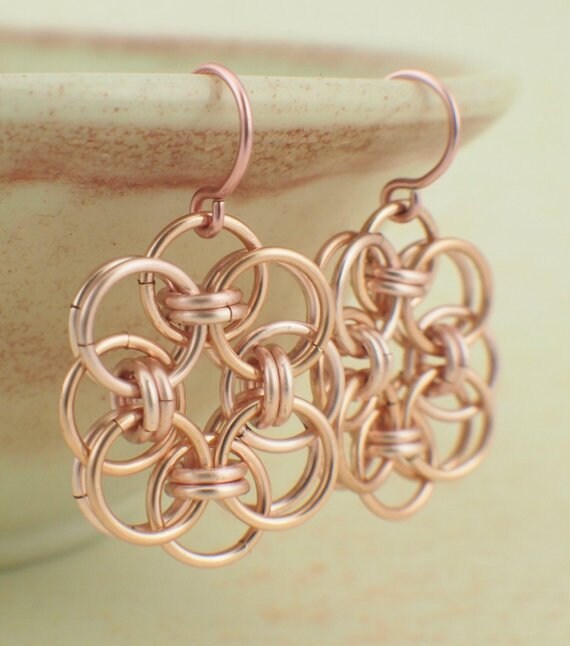 100 Peridot Rose Mix Jump Rings - 100% Guarantee