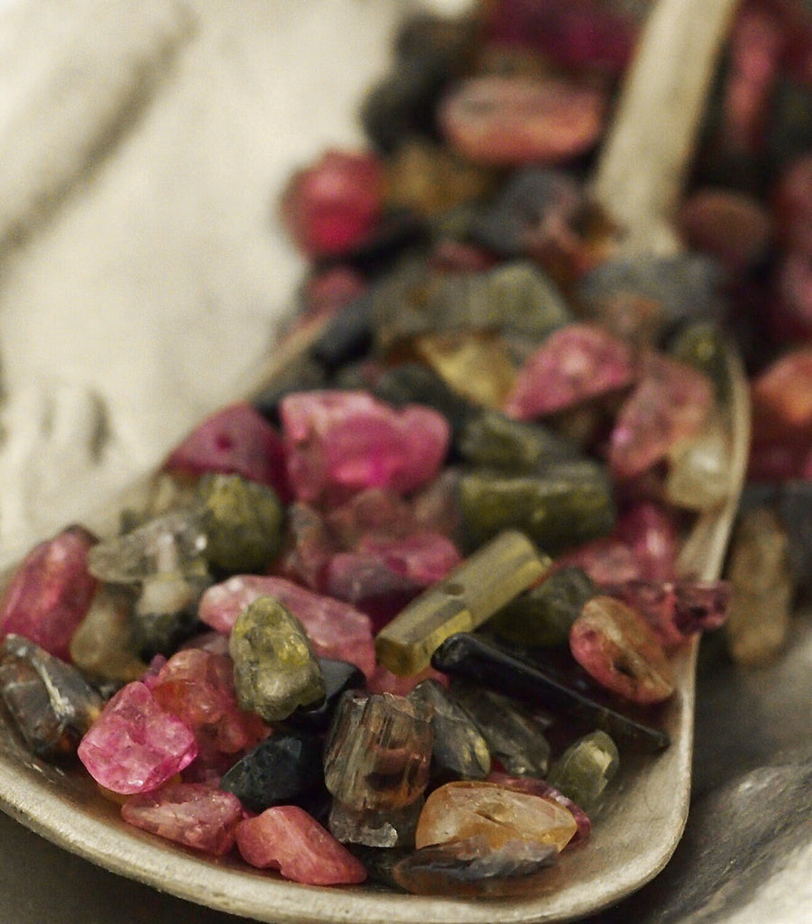 Multi Colored Mini to Small Tourmaline Chip Beads - 5 Grams - 100% Guaranteed Satisfaction