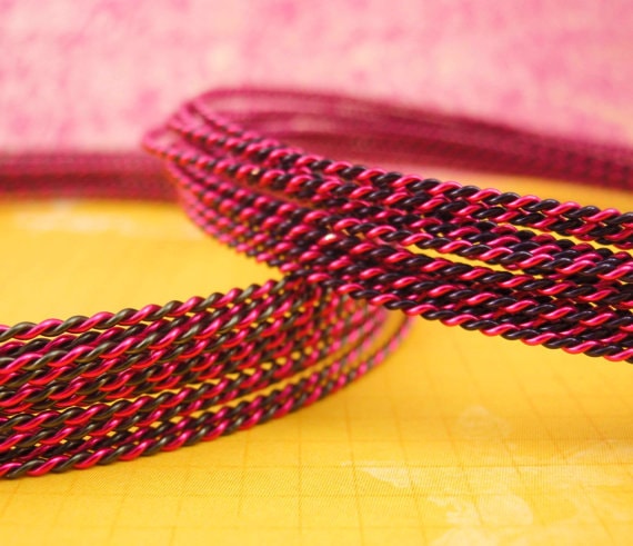 Fuchsia Artistic Wire - Permanently Colored - You Pick Gauge 18, 20, 22, 24 - 100% Guarantee