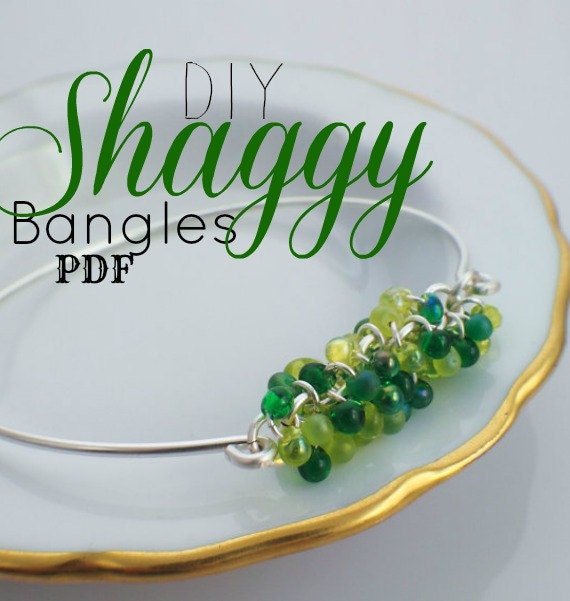DIY Shaggy Bangle Bracelet Tutorial pdf