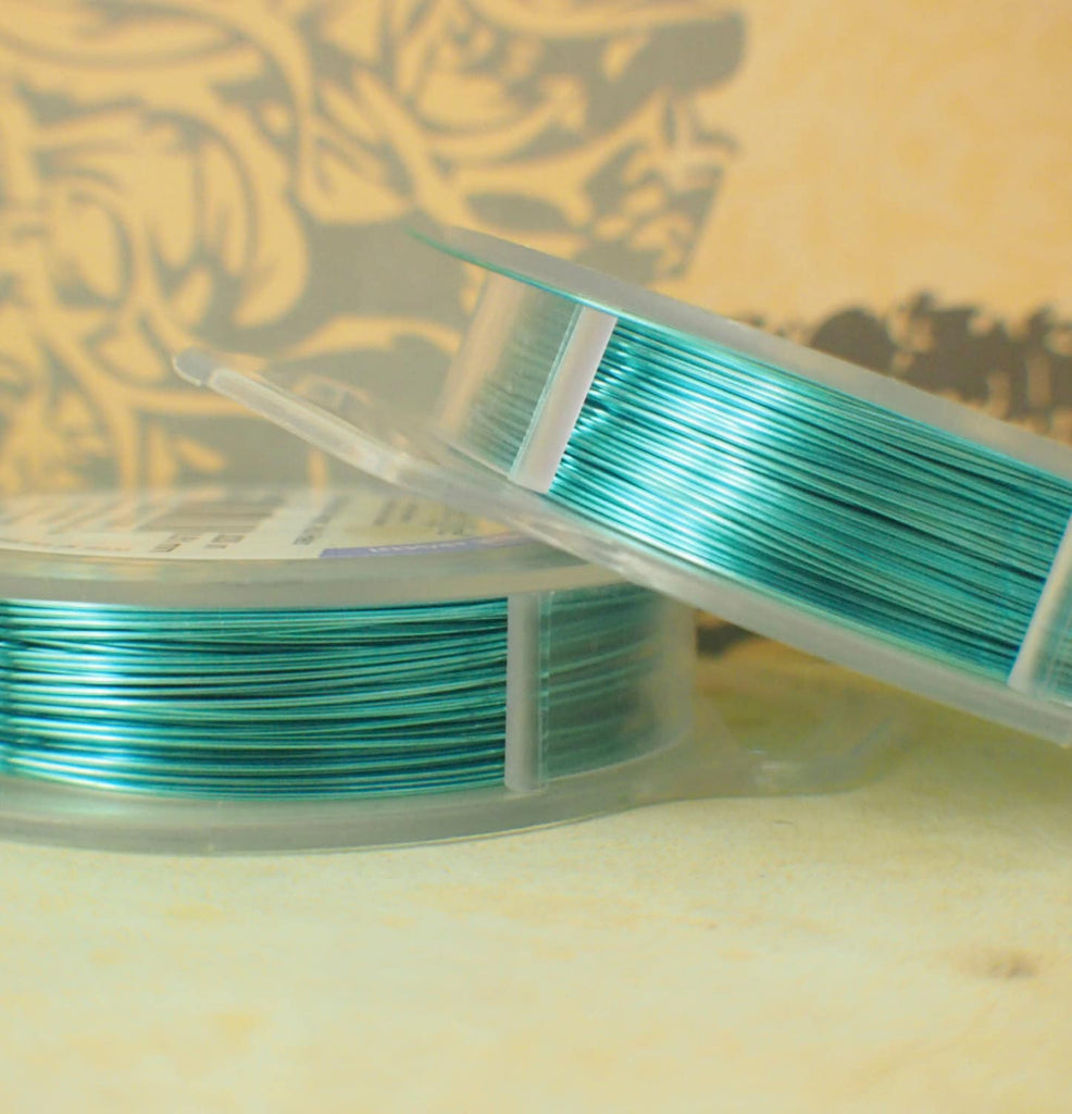 Ice Blue Artistic Wire - Permanently Colored - You Pick Gauge 18, 20, 22, 24 – 100% Guarantee