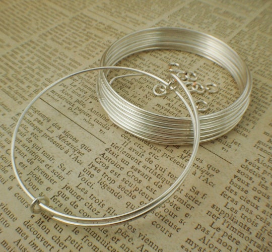 Round Stepped Wire Wrapping Bracelet Mandrel - My Pick for Making Bangles - Wire Sample Included