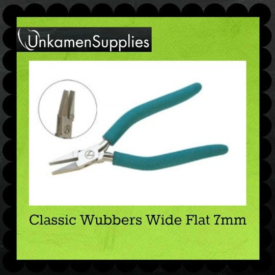Classic Wubbers - Flat Narrow 1236, Flat Medium 1237, Flat Wide 1238, Chain Nose Pliers 1234, Round Nose 1235, Bent Nose 1239 - Free Sample