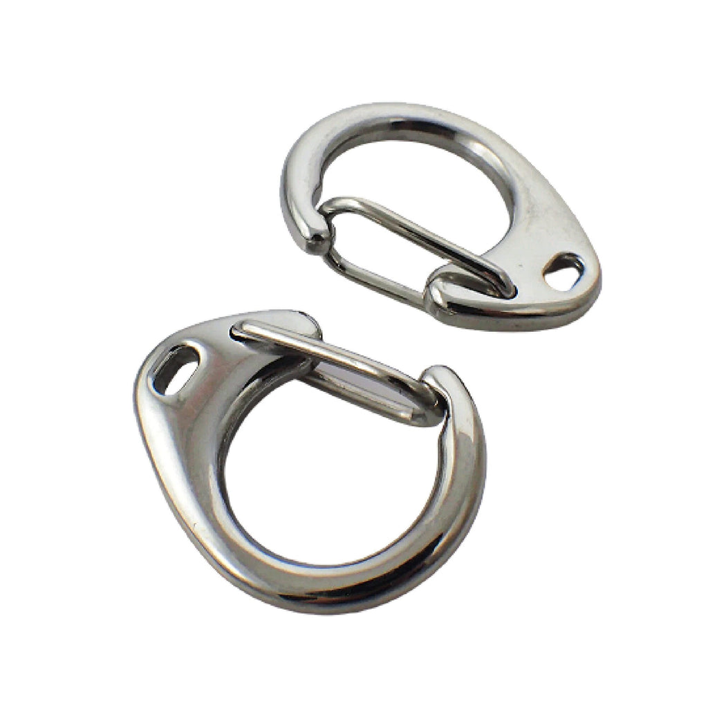 1 Stainless Steel Round Clip Lobster Clasp - Triggerless - 24mm - 100% Guarantee