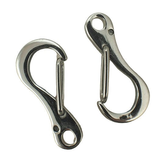 Stainless Steel Triggerless Clip Lobster Clasp - 21mm X 10mm - Sturdy and  Shiny - Best Commercially Made - 100% Guarantee