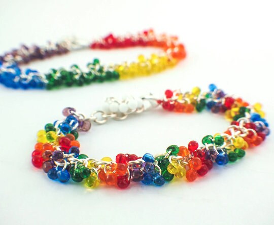 Transparent Orange Miyuki Glass Drop Beads - Perfect for Shaggy Bracelets, Earrings or Beading
