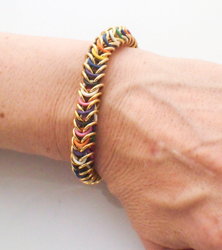 Premium Box Stretch Chainmaille Bracelet Kit