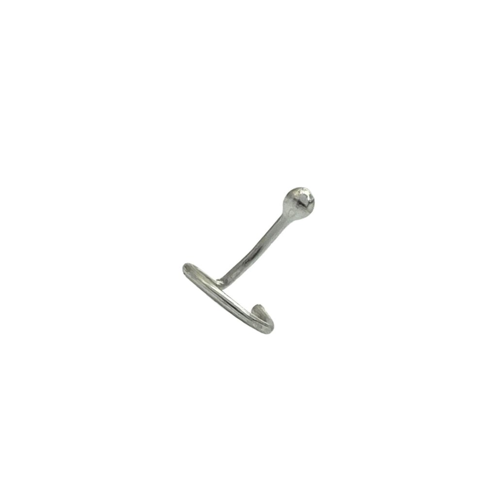 Nose Piercing - Small Simple Ball for Your Nose - Straight, Screw Ring, Spiral, L Shaped
