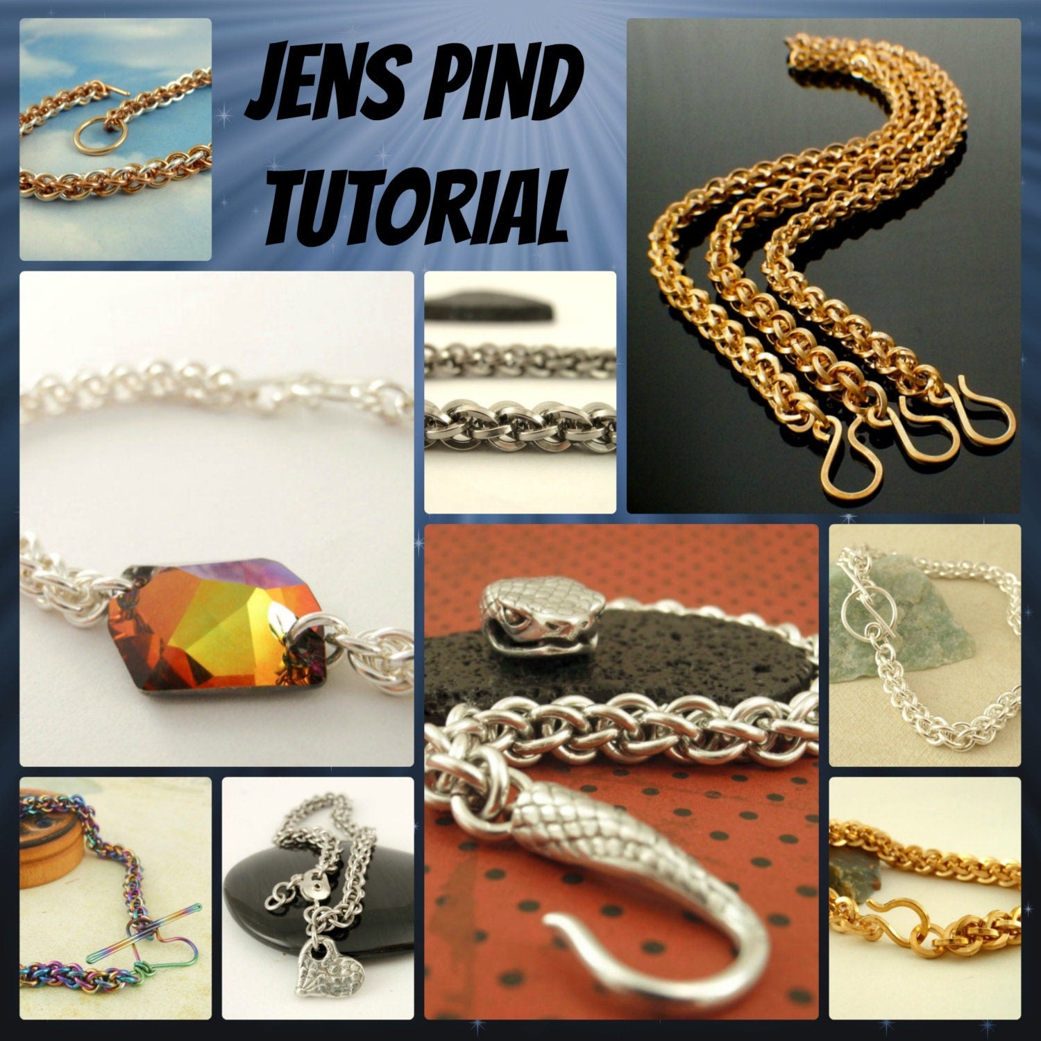 Spiral Gold Chain Bracelet 18g Jens Pind Chain Maille, 14k Gold Filled,  Handmade, Statement - Etsy