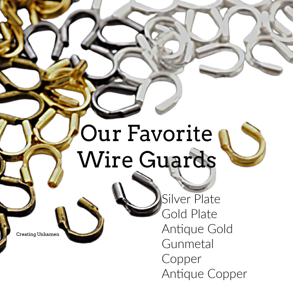48 Wire Guardians - Silver Plate, Gold Plate, Gunmetal, Antique Gold, Copper, Antique Copper