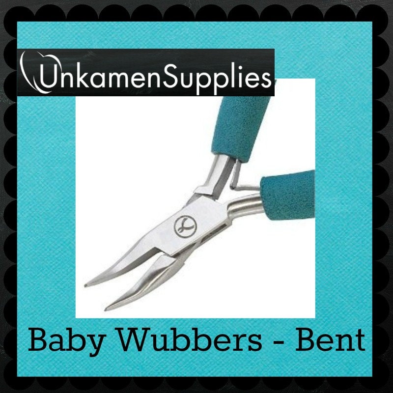 Baby Wubbers - Bent Nose Pliers - 1139 - Free Jump Ring Sampler