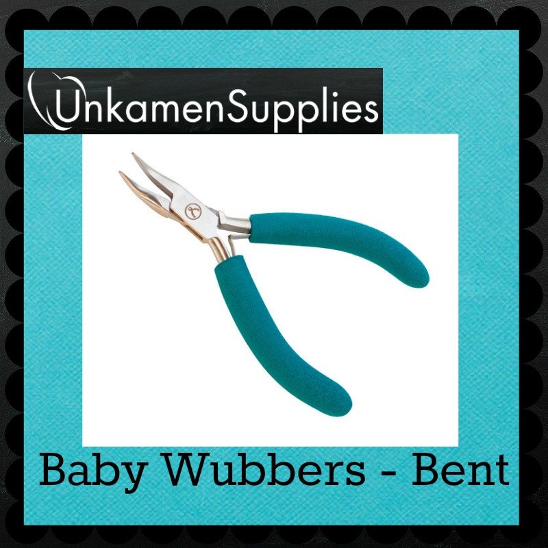 Baby Wubbers - Bent Nose Pliers - 1139 - Free Jump Ring Sampler