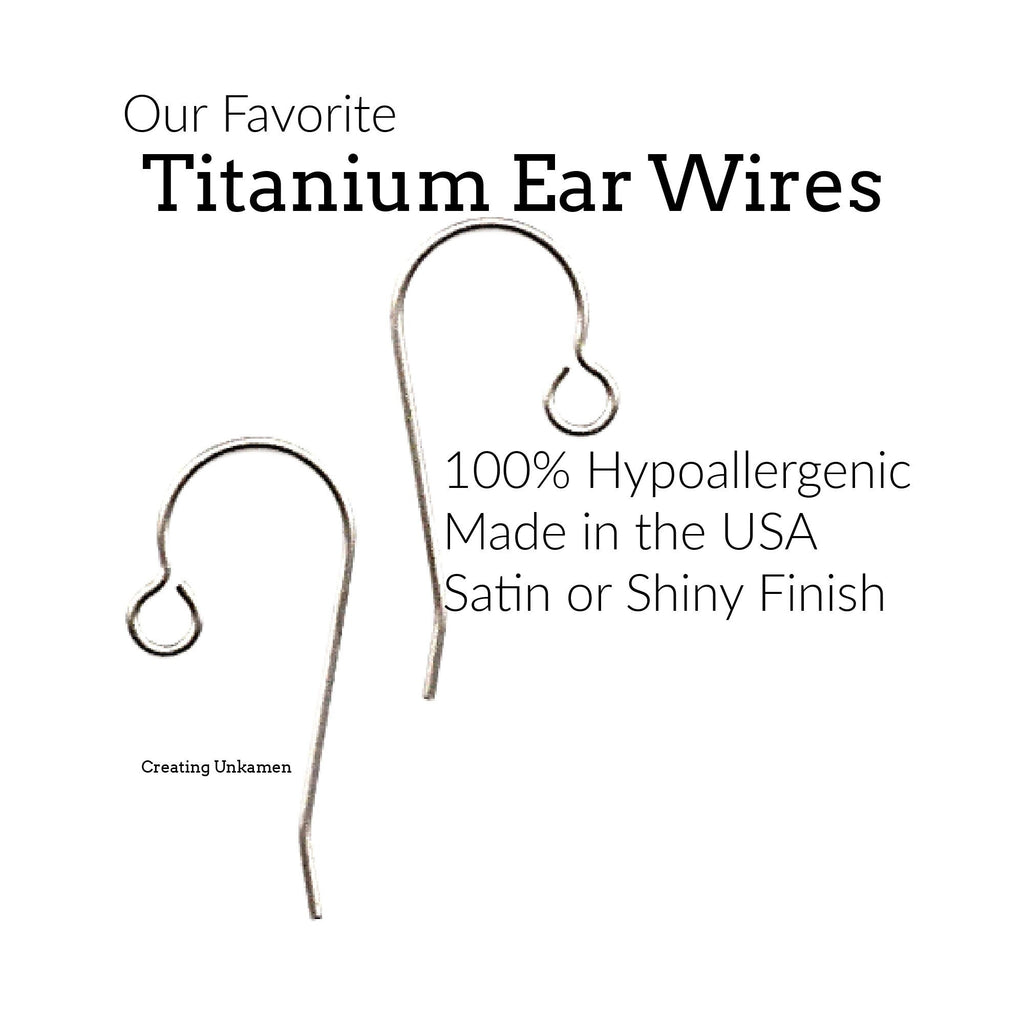 Ear Wires, Posts & Backs – Creating Unkamen