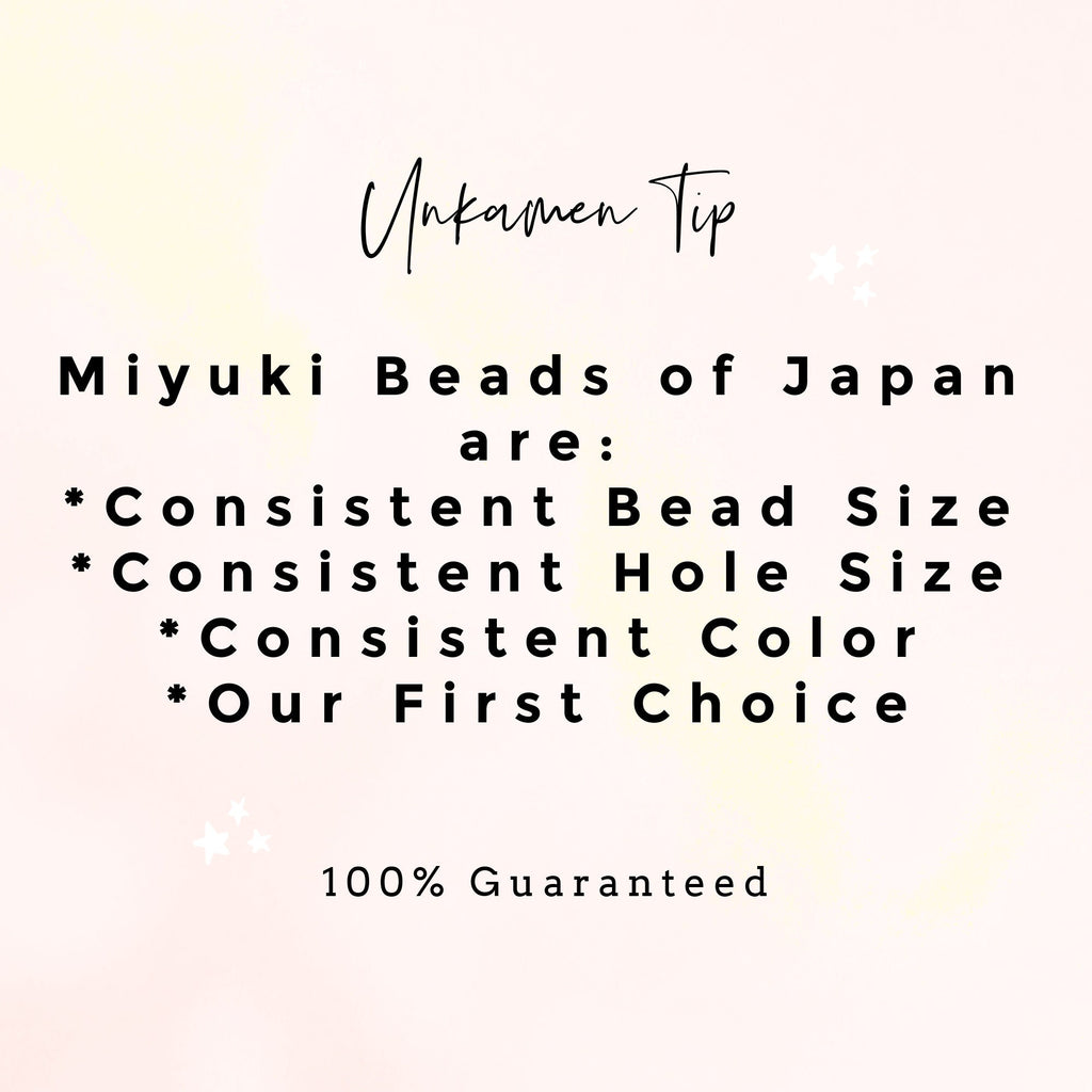 Silver Lined Dark Topaz Drop Glass Beads - 3.4mm Miyuki - 100% Guarantee