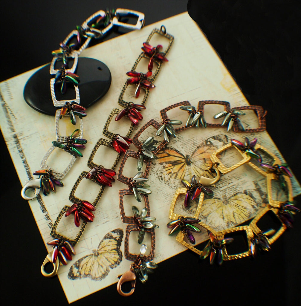 Kaleidoscope Bracelet Tutorial - Fast and Easy Fashion Jewelry - PDF