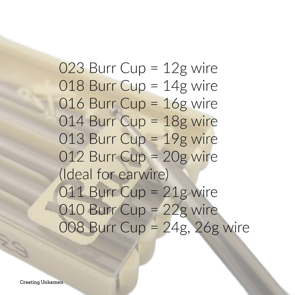 Burr Cup Variety Kits - You Pick Your Favorite Kit - Polishing Cloths and Bur Life Included
