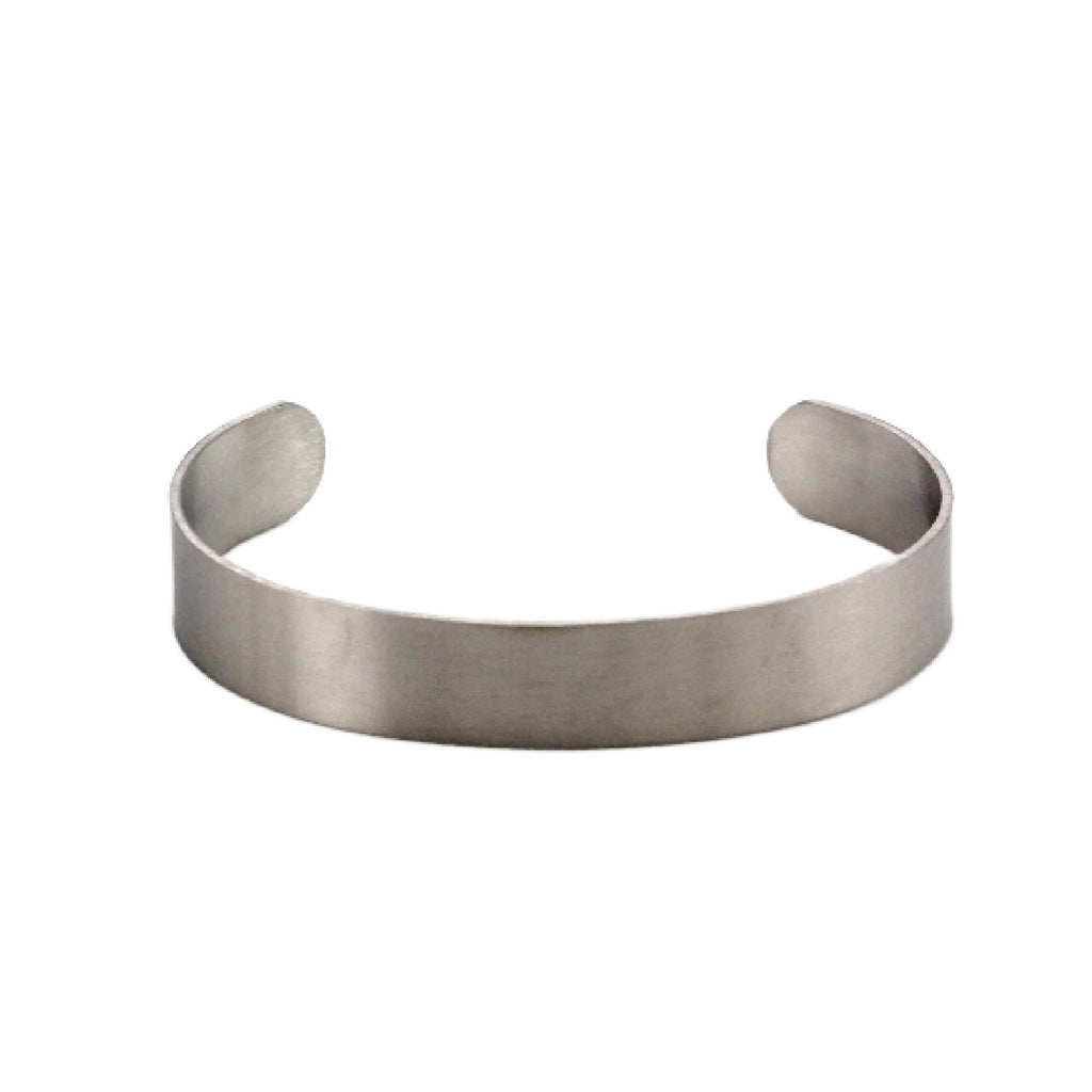 Bangle Cuff Bases in Stainless Steel - 6mm and 10mm