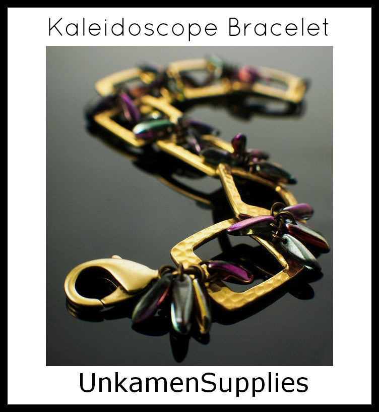 Kaleidoscope Bracelet Tutorial - Fast and Easy Fashion Jewelry - PDF