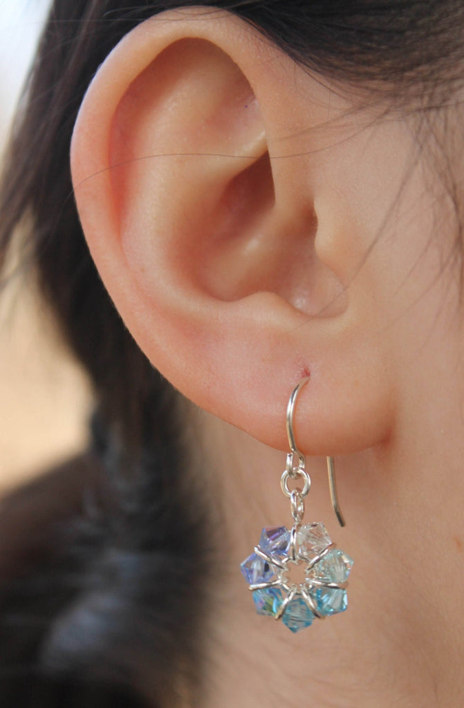 Crystal Eternity Pendant and Earrings PDF Tutorial