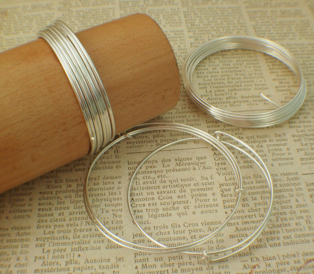 Round Stepped Wire Wrapping Bracelet Mandrel - My Pick for Making Bangles - Wire Sample Included
