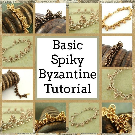 Basic Chainmail Tutorial - Spiky Byzantine - Intermediate and Experienced