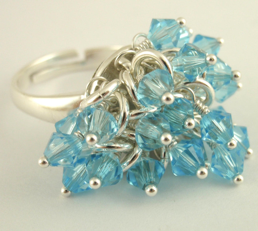 Shaggy Crystal Finger Ring Tutorial -  Instant Download PDF