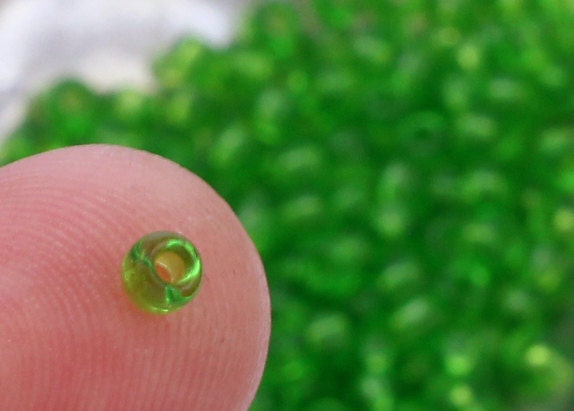 Miyuki Transparent Lime 8/0 Glass Seed Beads - 100% Guarantee