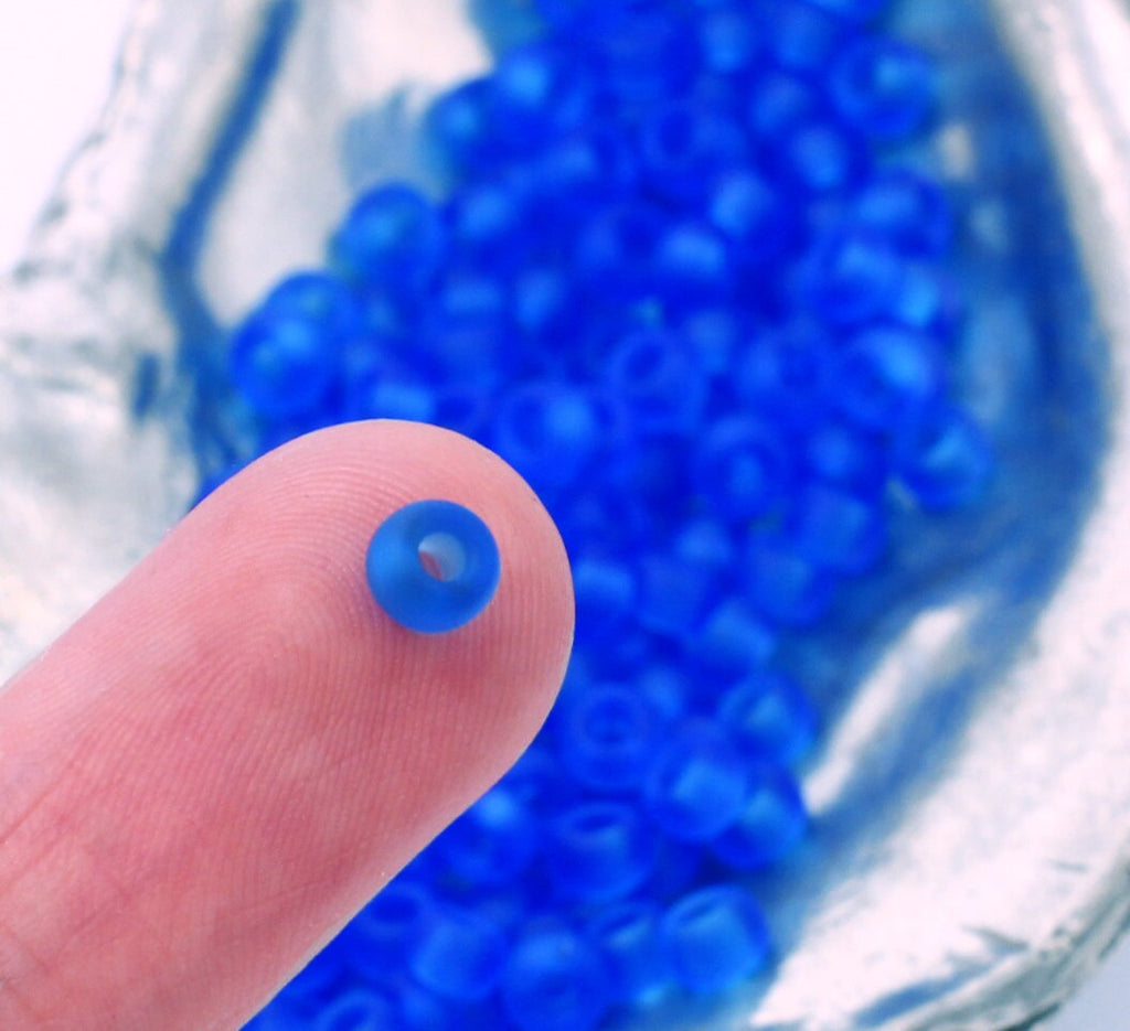 Miyuki Matte Sapphire 6/0 Glass Seed Beads - 100% Guarantee