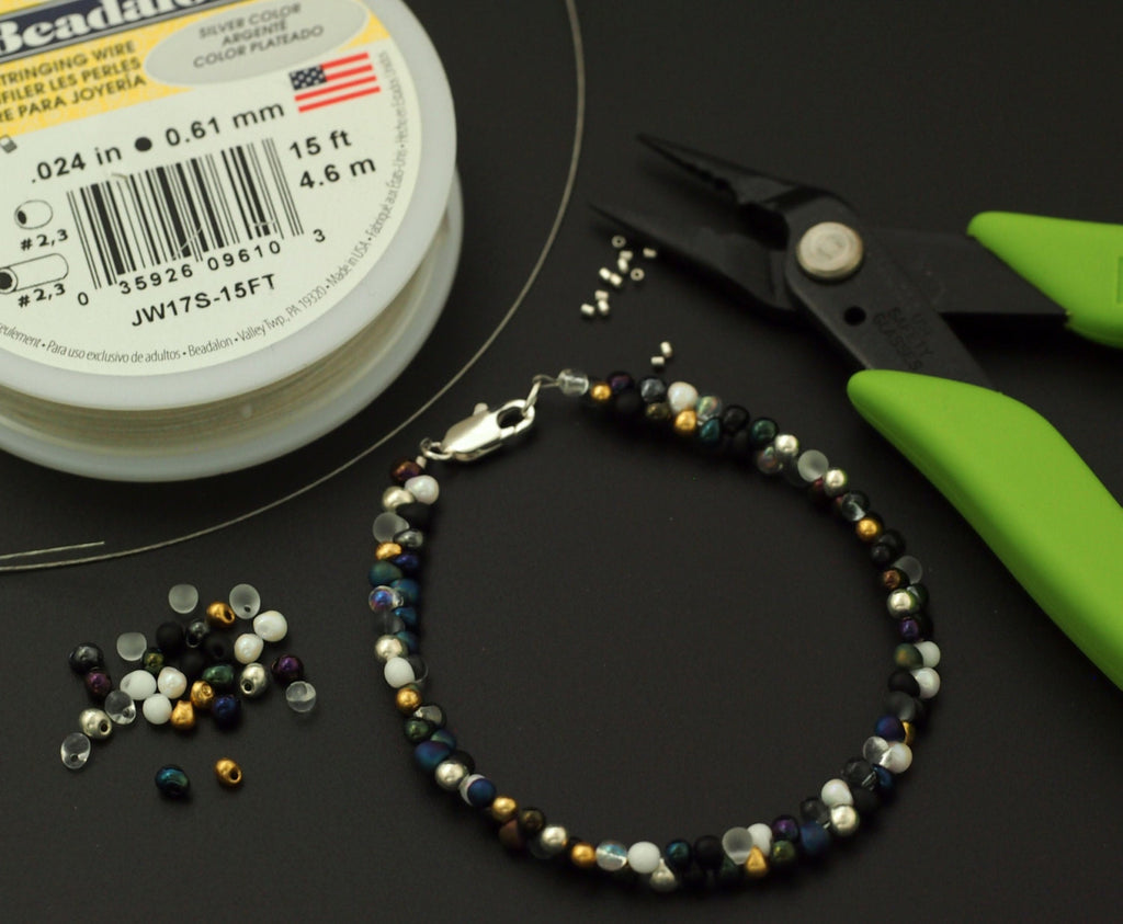 My First Stringing Jewelry Kit - Complete Kit or Kit with Tools - 100% Guarantee