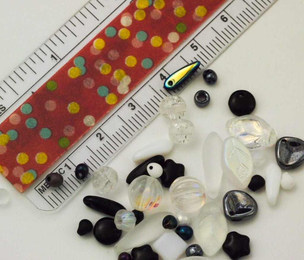 Apparition Bead Mix - A Handpicked Soup of Miyuki Seed Beads and Czech Pressed Glass Beads