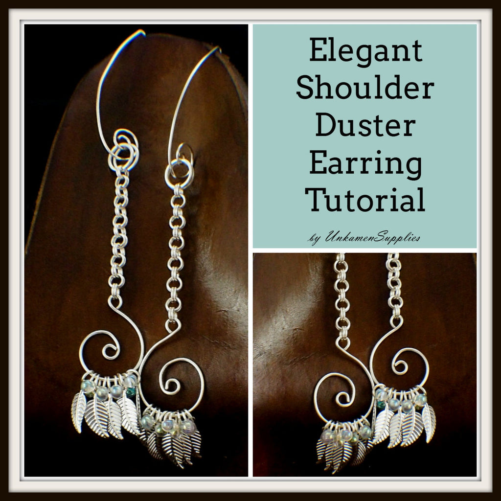 Elegant Shoulder Duster Earring Tutorial