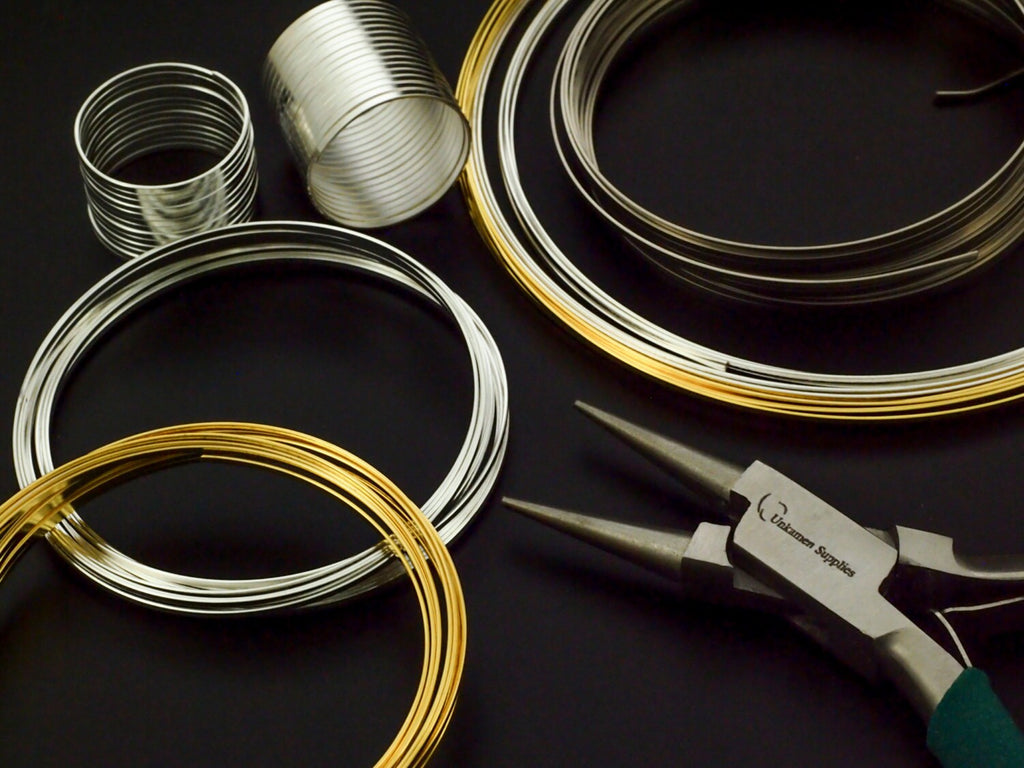 Best FLAT Ring Memory Wire - Made in the USA - Silver Plate or Gold Color - 100% Guarantee