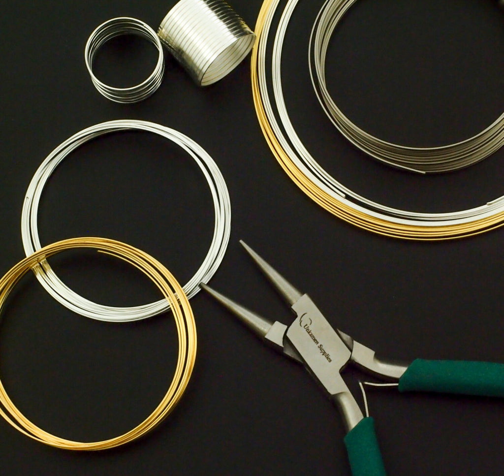 Best FLAT Ring Memory Wire - Made in the USA - Silver Plate or Gold Color - 100% Guarantee