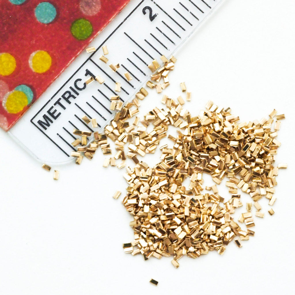 Yellow Silver Solder Chips for Soldering 14kt Gold Filled and Brass - 1/16 ounce, 1/8 ounce or 1/4 ounce