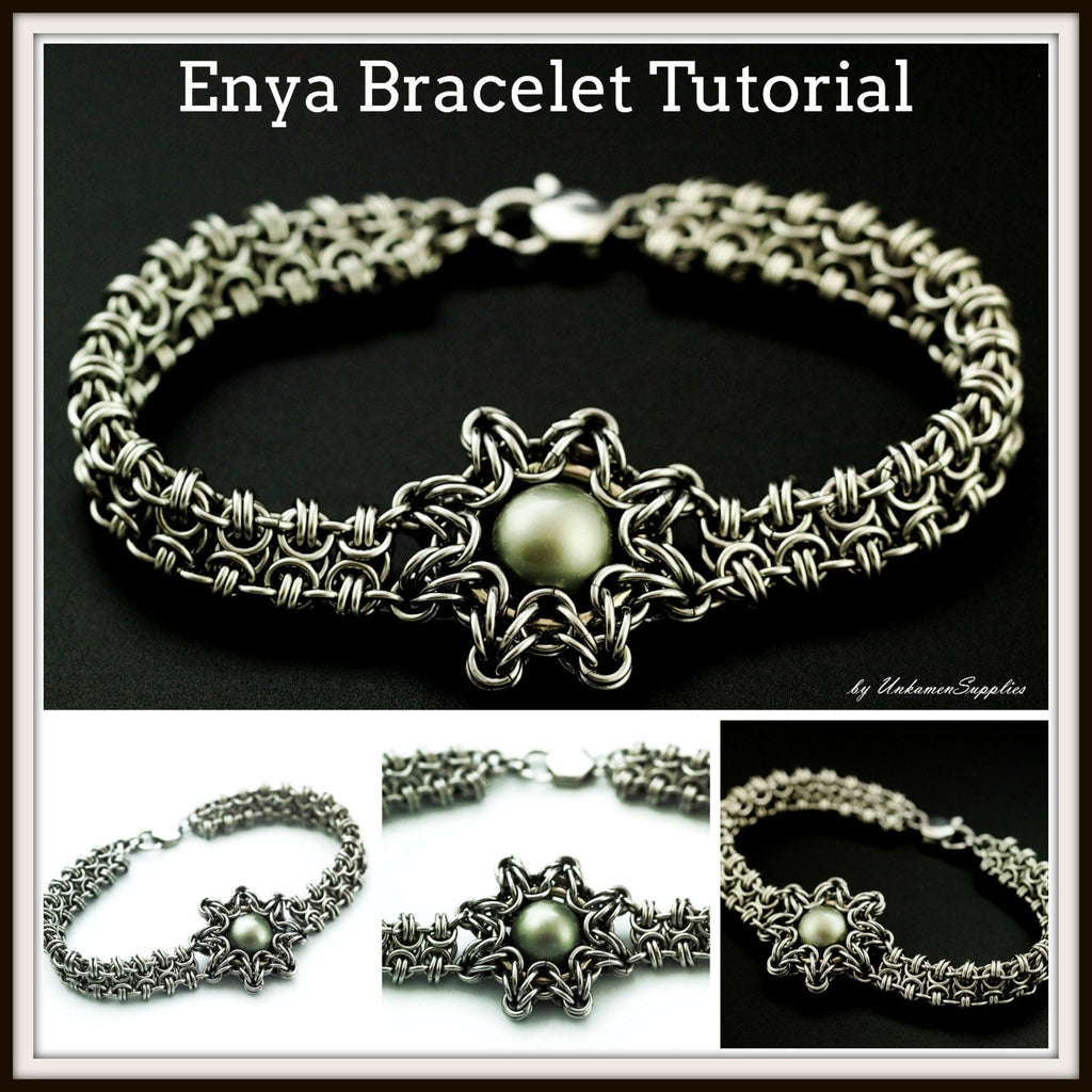 Enya Bracelet Tutorial - Chainmaille Jewelry PDF