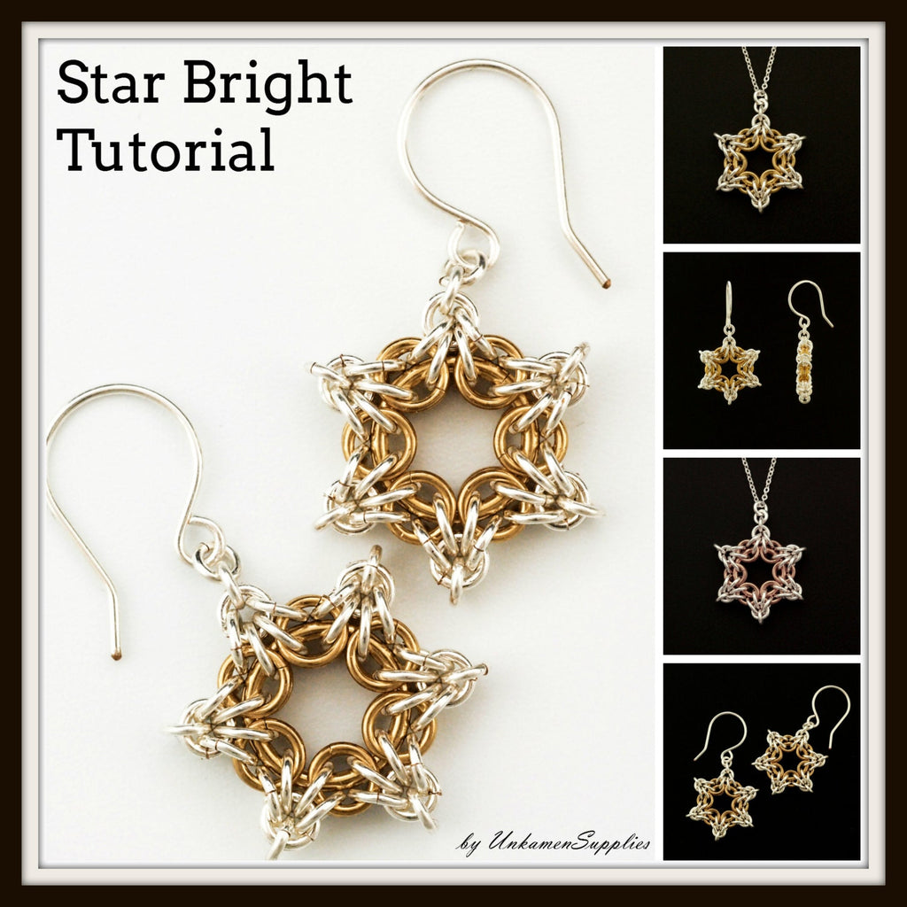 Star Bright Tutorial - Chainmaille Jewelry PDF