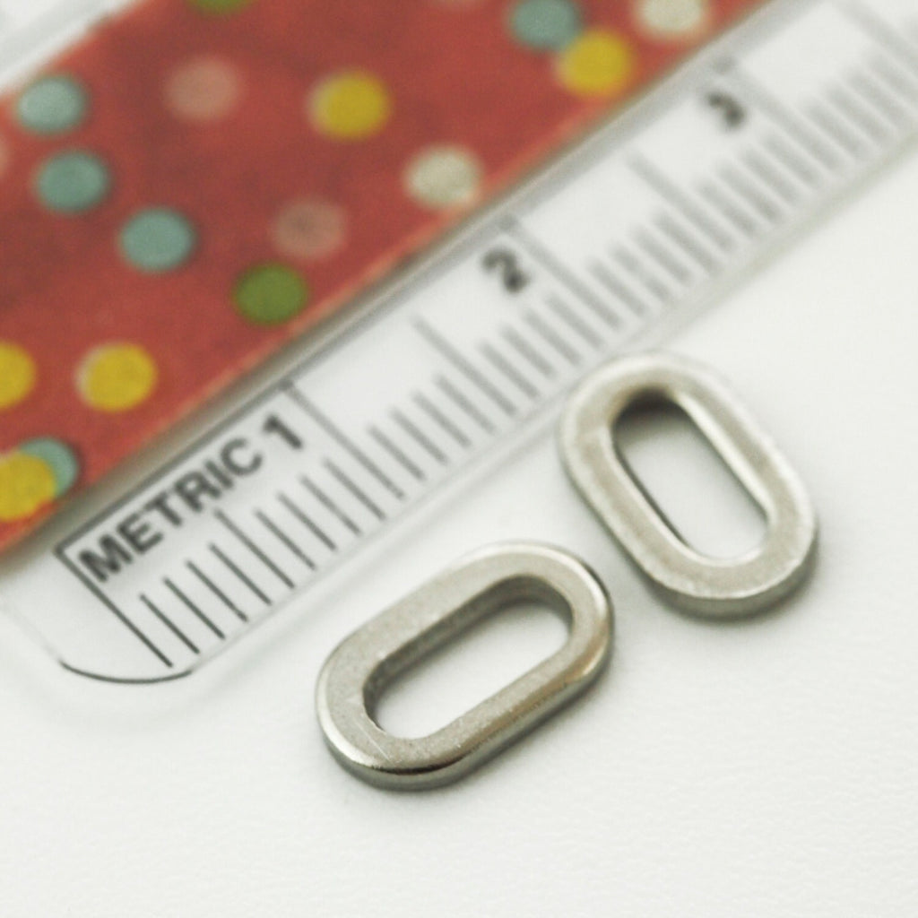 30 Stainless Steel Oval Links - 10.6mm X 6.4mm OD